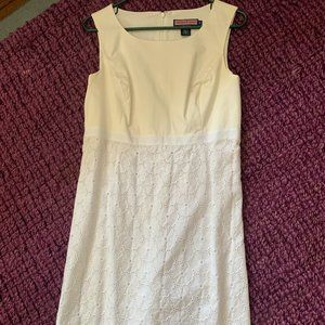 Vinyard Vines Ivory/White dress